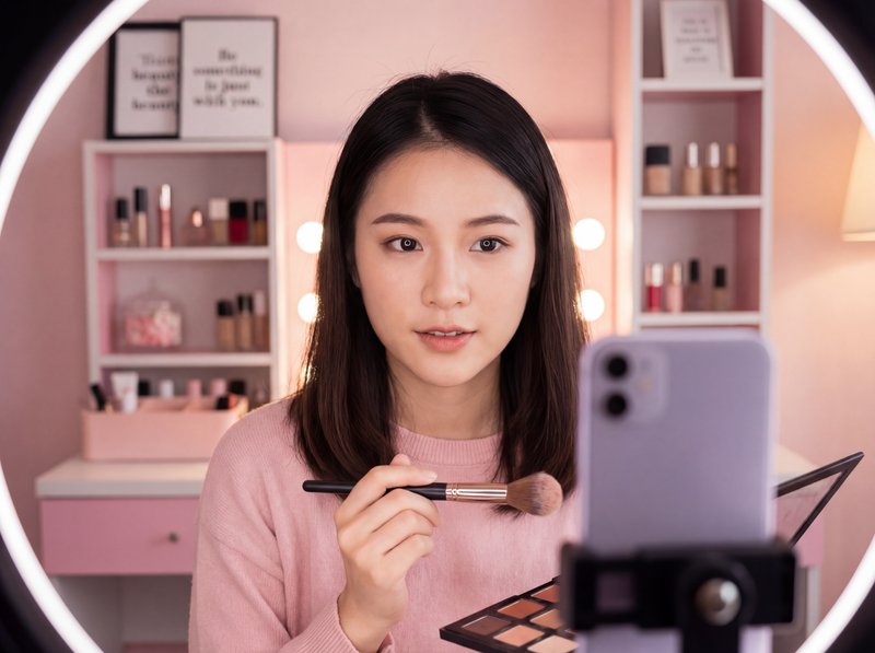 糖心vlog美妆视频教程